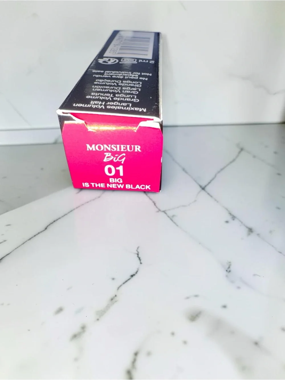 Lancôme Monsieur Big Mascara 01 Big Is The New Black 2 mL Mini NEW